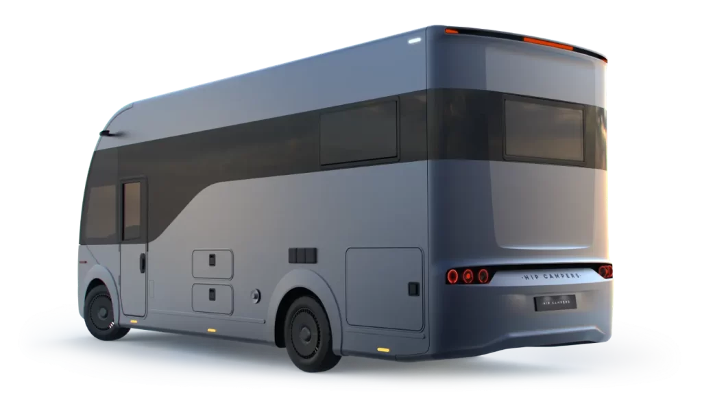 HIP Campers 4Family Rear-Side View HIP Campers 4Family Rear-Side View